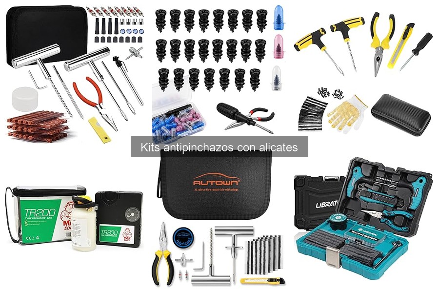 Comparativa de Kits Antipinchazos con Alicates