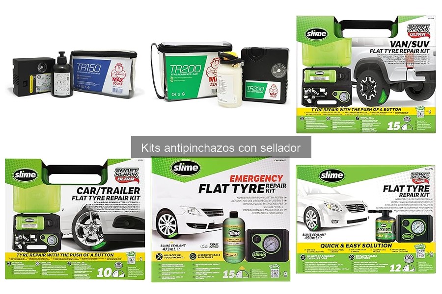 Comparativa de Kits Antipinchazos: ¿Cuál Elegir?
