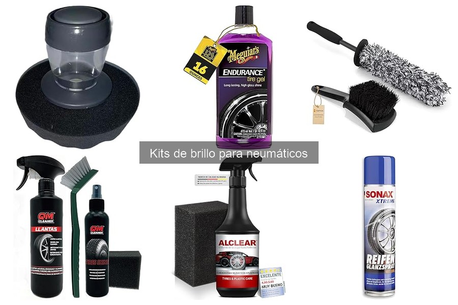 Comparativa de Kits de Brillo para Neumáticos: Mejores Opciones