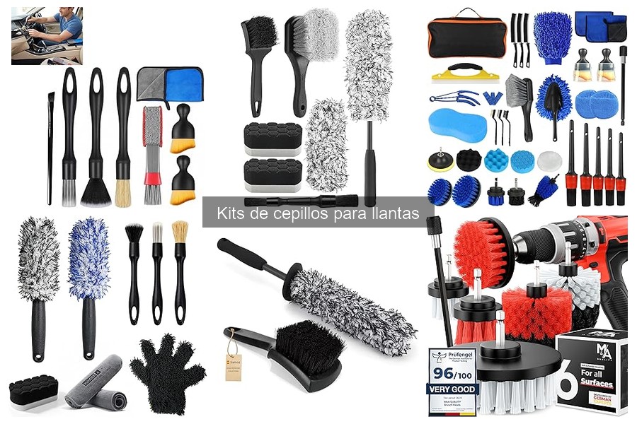 Comparativa de Kits de Cepillos para Llantas: Mejores Marcas