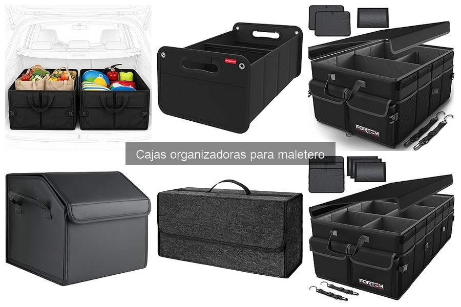 Comparativa de las Mejores Cajas Organizadoras para Maletero