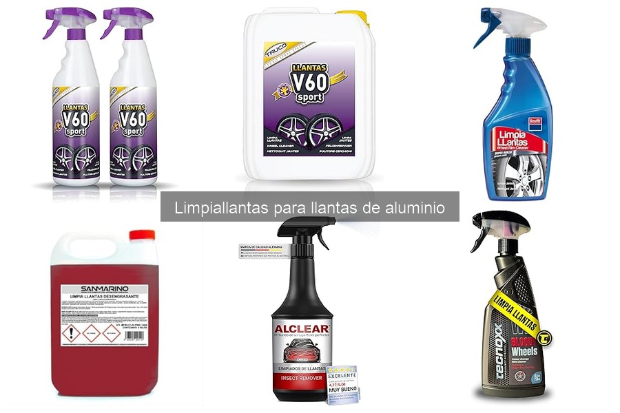 ** Comparativa de Limpiadores de Llantas de Aluminio y Más