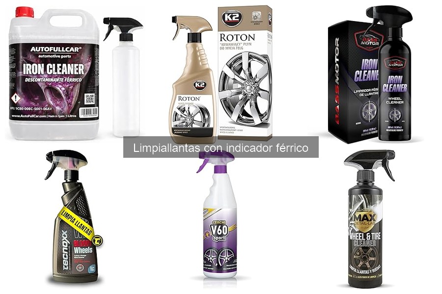 Comparativa de Limpiallantas: ¿Con o Sin Indicador Férrico?