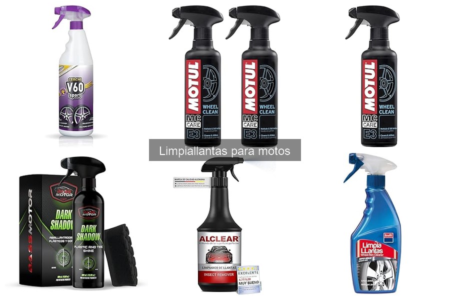 Comparativa de limpiallantas para motos: mejores marcas y precios
