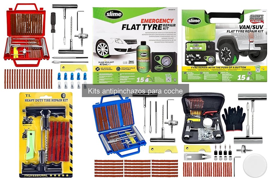 Comparativa de los Mejores Kits Antipinchazos para Coche