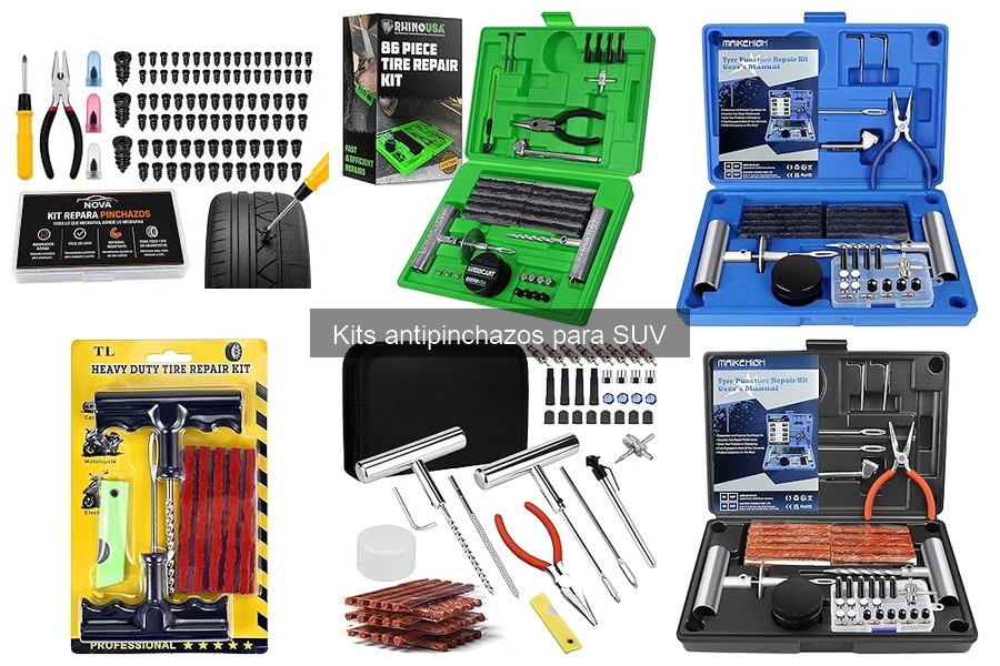 Comparativa de los Mejores Kits Antipinchazos para SUV
