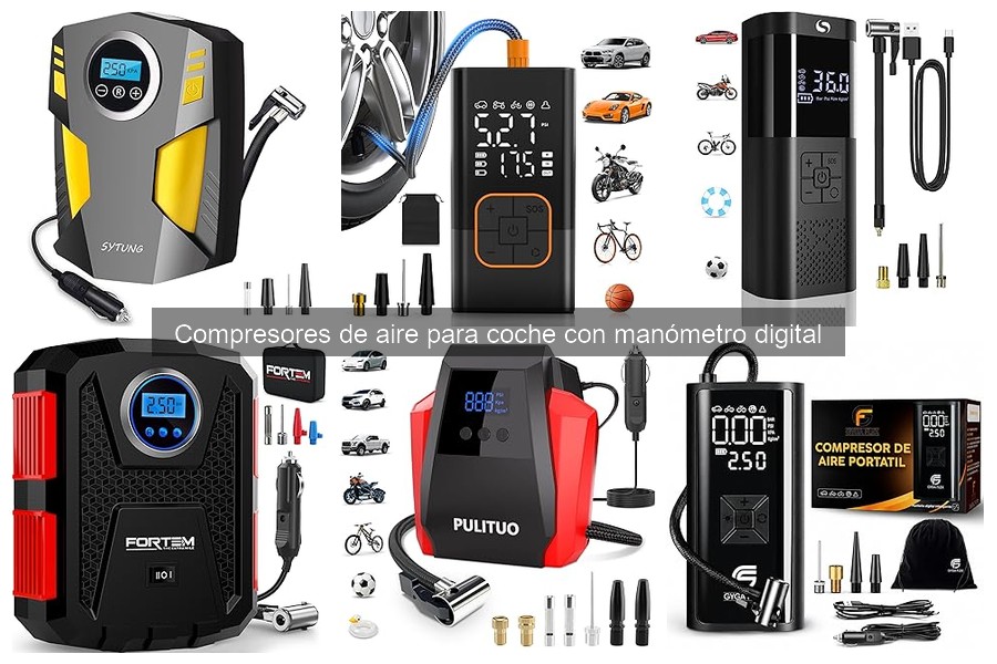 Comparativa de Mejores Compresores de Aire para Coche