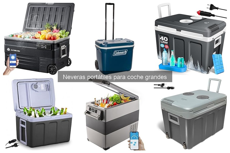 Comparativa de Neveras Portátiles Grandes: Mejores Marcas