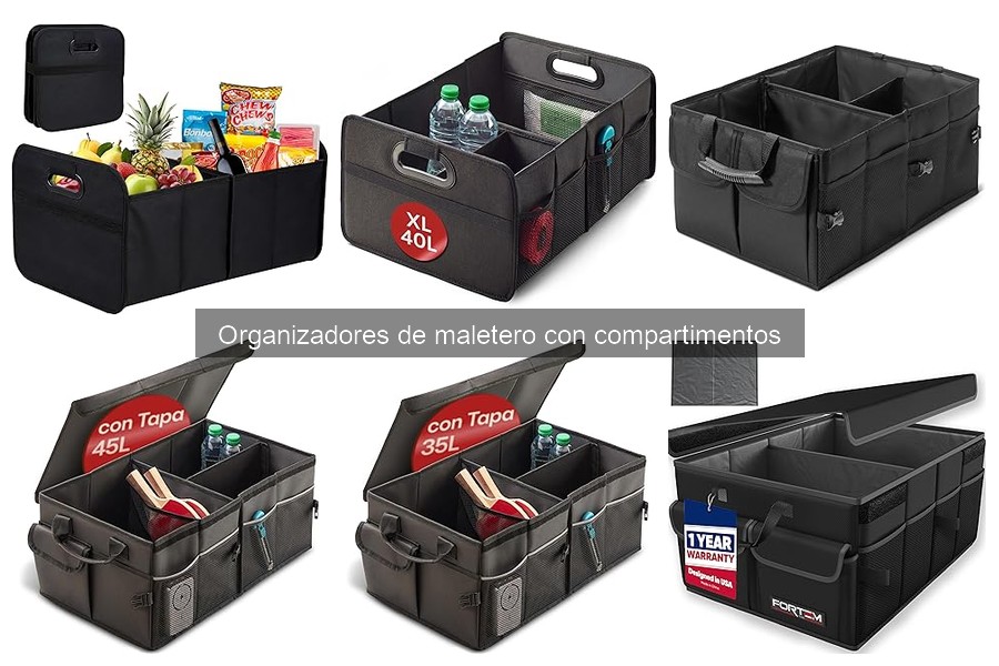 Comparativa de Organizadores de Maletero: Praknu vs FORTEM
