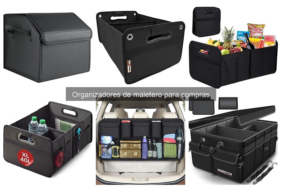 Comparativa de organizadores de maletero: precio y características