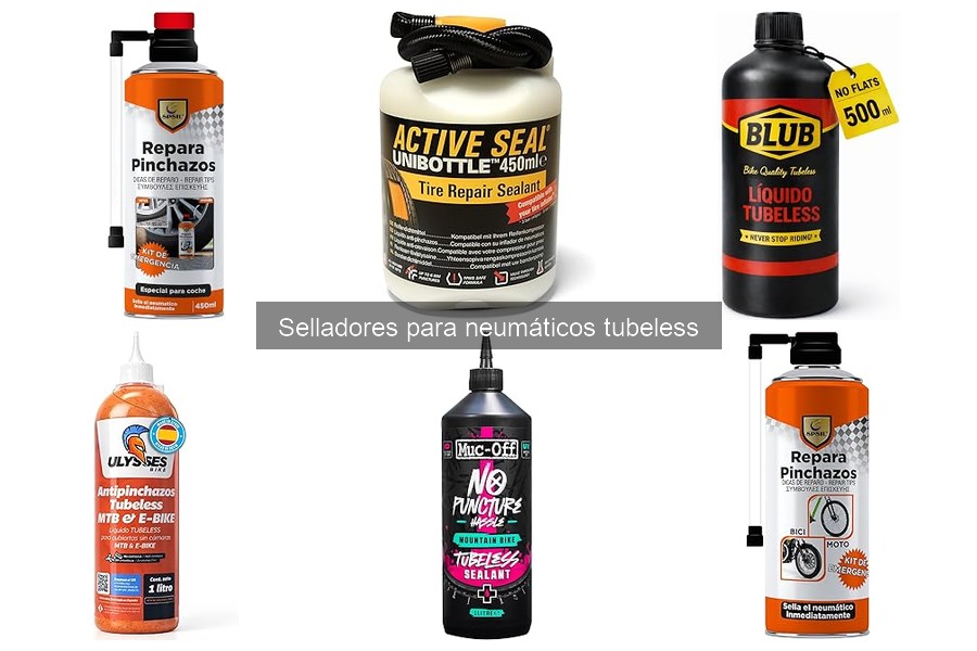 Comparativa de Precios de Selladores Tubeless para Neumáticos