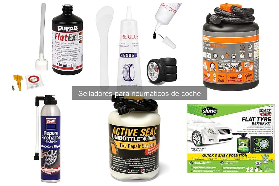 Comparativa de Selladores Líquidos y Espumosos para Neumáticos