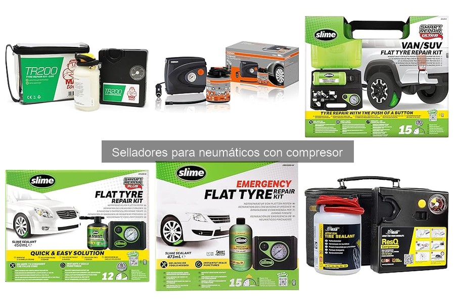 Comparativa de Selladores para Neumáticos: OSRAM vs MAXTOOLS