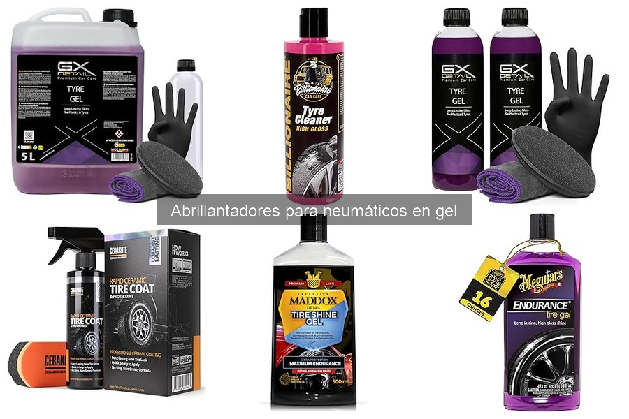 Comparativa: Gel vs Spray en Abrillantadores para Neumáticos