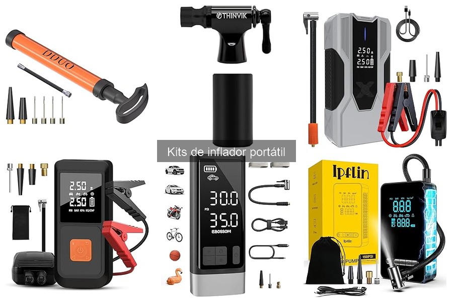 Comparativa: Infladores Manuales vs. Kits de Inflador Portátil