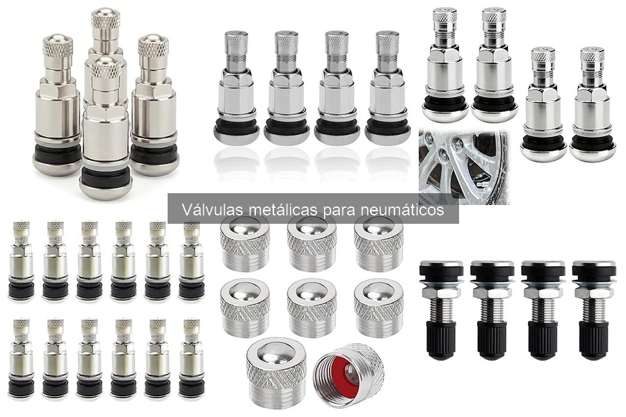 Comparativa: Válvulas metálicas vs. de plástico para neumáticos