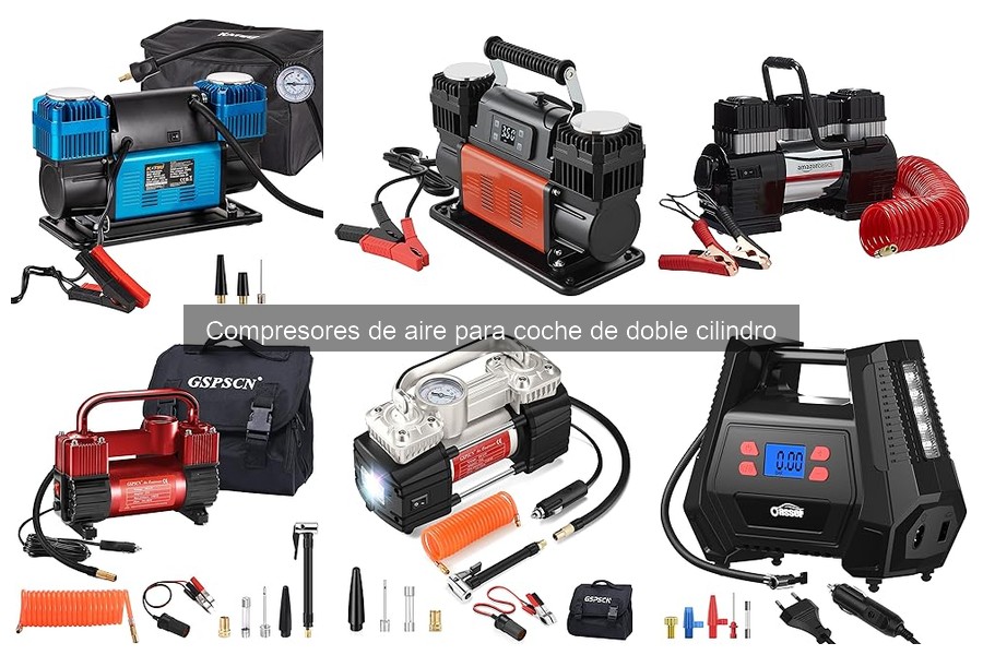 Compresor de aire de doble cilindro para coche: ¿qué es?
