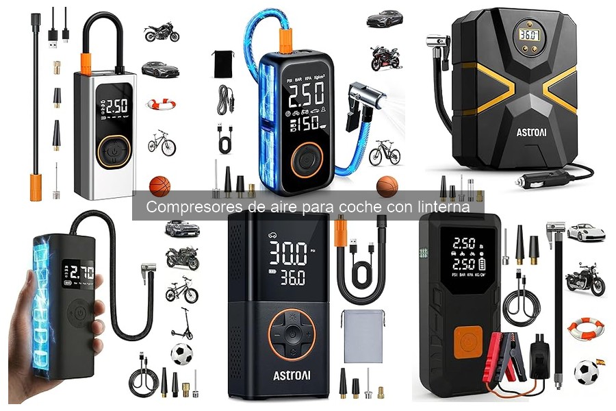 Compresores de aire para coche: eléctricos vs. manuales