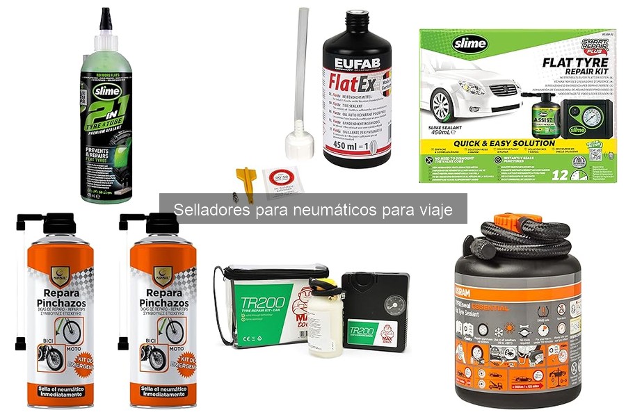 Consejos para Elegir el Mejor Sellador para Neumáticos