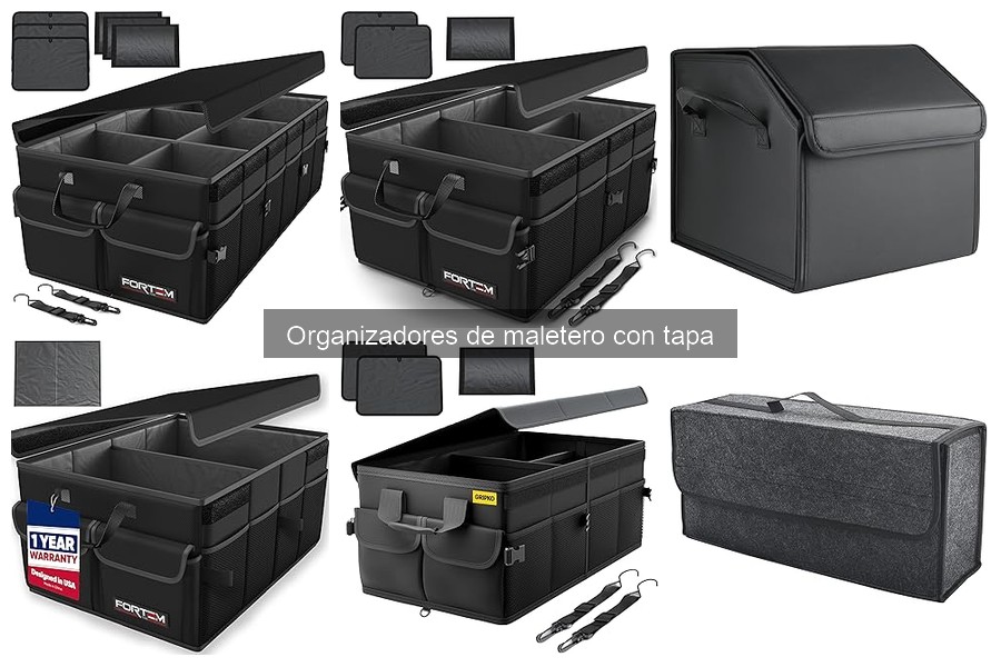 Costo promedio de organizadores de maletero con tapa