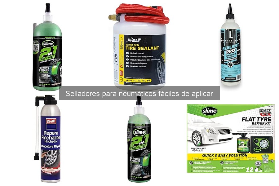 ¿Cuánto cuesta un sellador para neumáticos? Precios y opciones