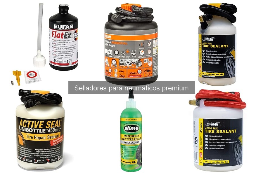 ¿Cuánto dura un sellador para neumáticos premium?