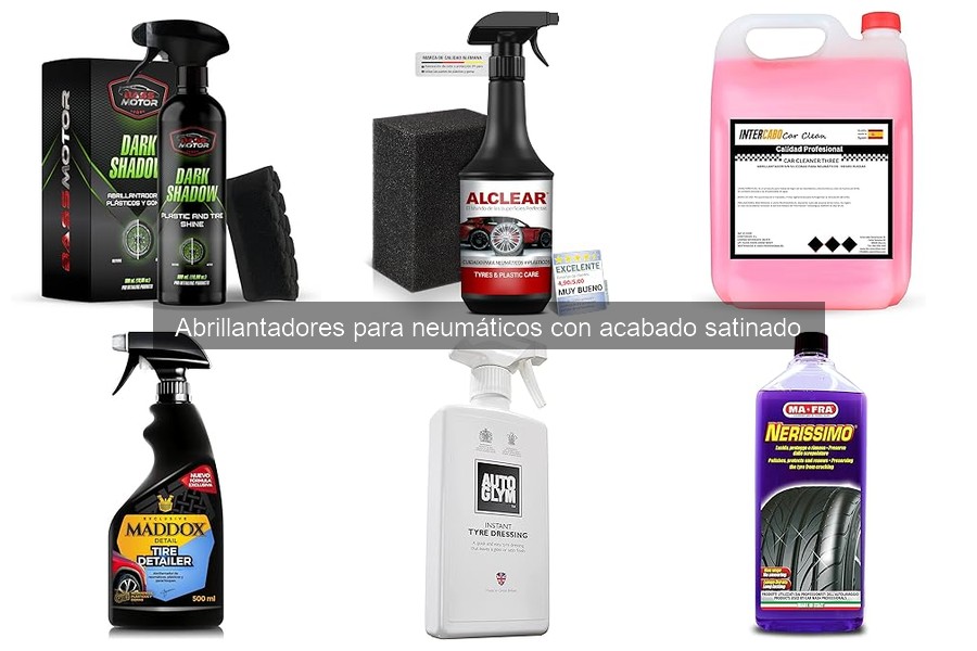 Desmintiendo mitos sobre abrillantadores de neumáticos
