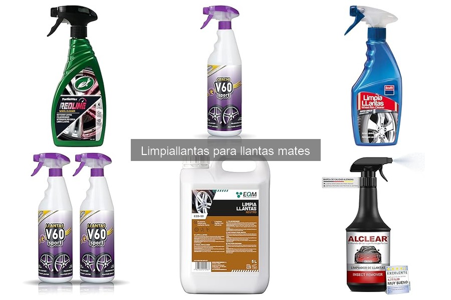 Desmintiendo mitos sobre limpiadores de llantas mates