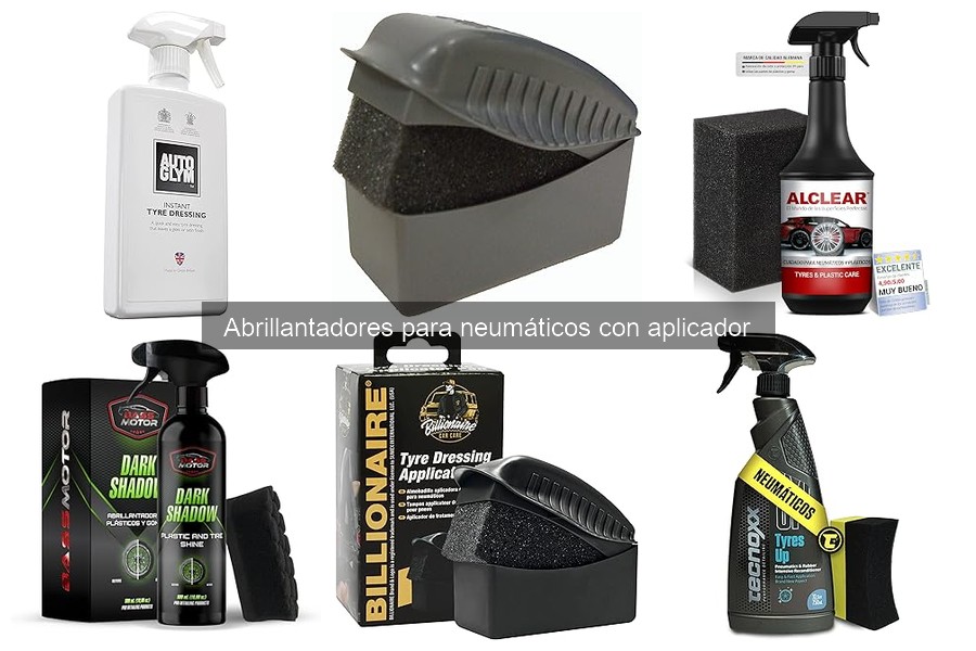 Dónde comprar abrillantadores de neumáticos a buen precio