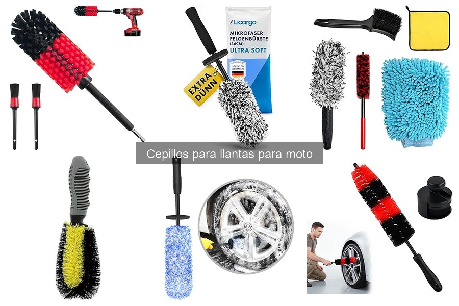 Dónde Comprar Cepillos para Llantas de Moto a Buen Precio