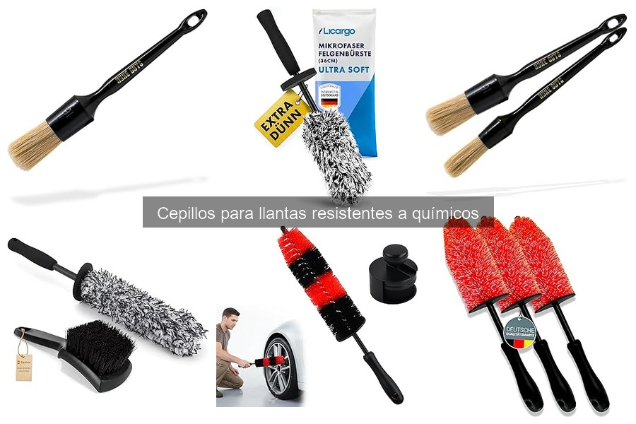 Dónde comprar cepillos para llantas resistentes a químicos