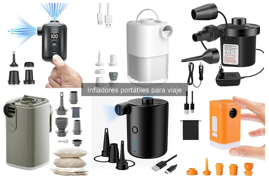 Dónde comprar infladores portátiles baratos para viajeros