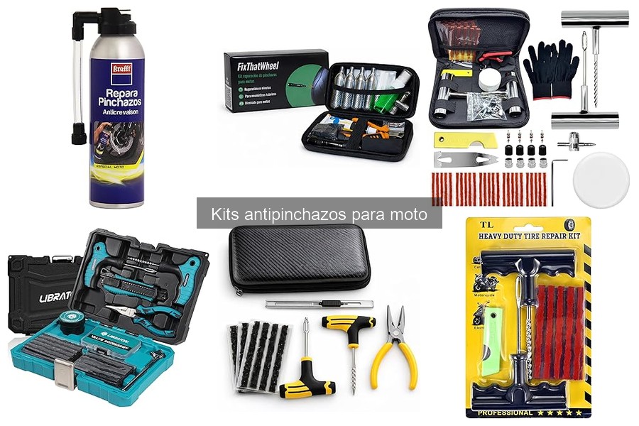 Dónde comprar kits antipinchazos para moto a buen precio