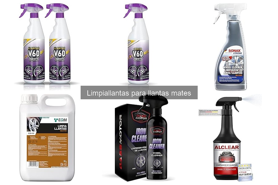 Dónde comprar limpiallantas mates baratos y de calidad
