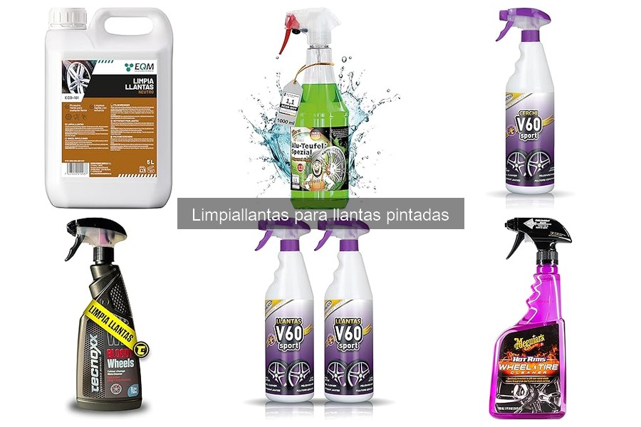 Dónde comprar limpiallantas para llantas pintadas a buen precio