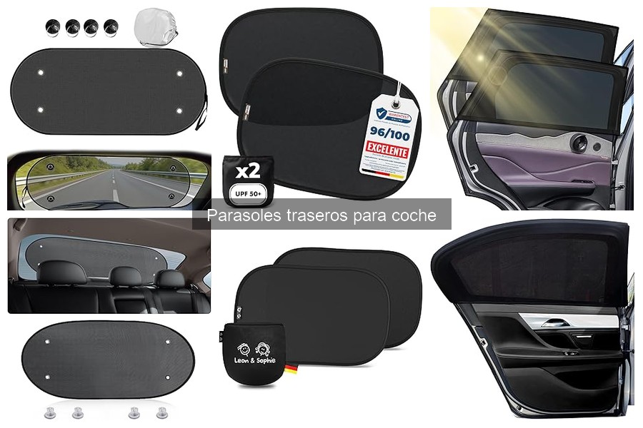 Dónde comprar parasoles traseros para coche: guías y ofertas
