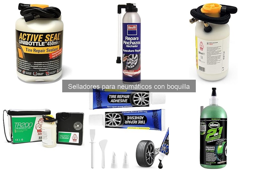 Dónde comprar selladores para neumáticos con boquilla