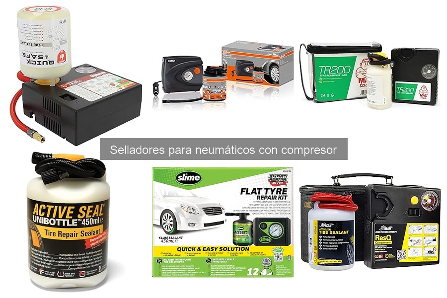 Dónde comprar selladores para neumáticos con compresor