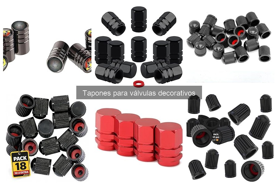 Dónde comprar tapones para válvulas decorativos: precios y tiendas