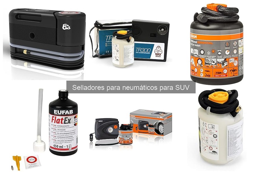 El mejor momento para usar selladores en neumáticos SUV