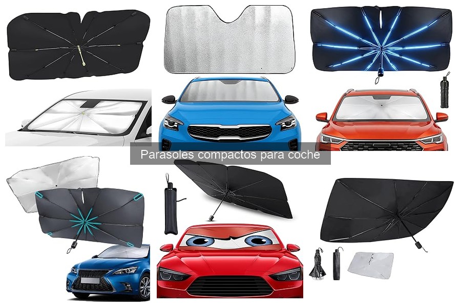 Encuentra los mejores parasoles compactos para coche baratos