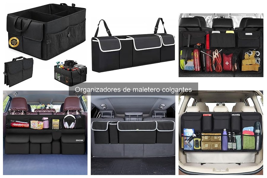 Errores a evitar en organizadores de maletero colgantes