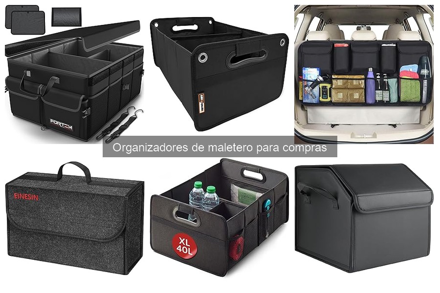 Errores al elegir un organizador de maletero para compras