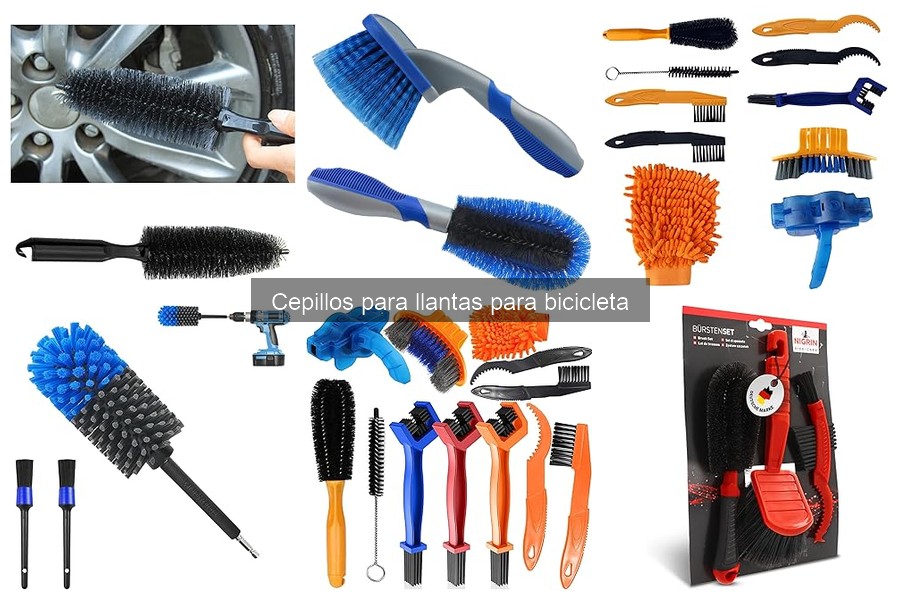 ** Errores comunes al usar cepillos para llantas de bicicleta