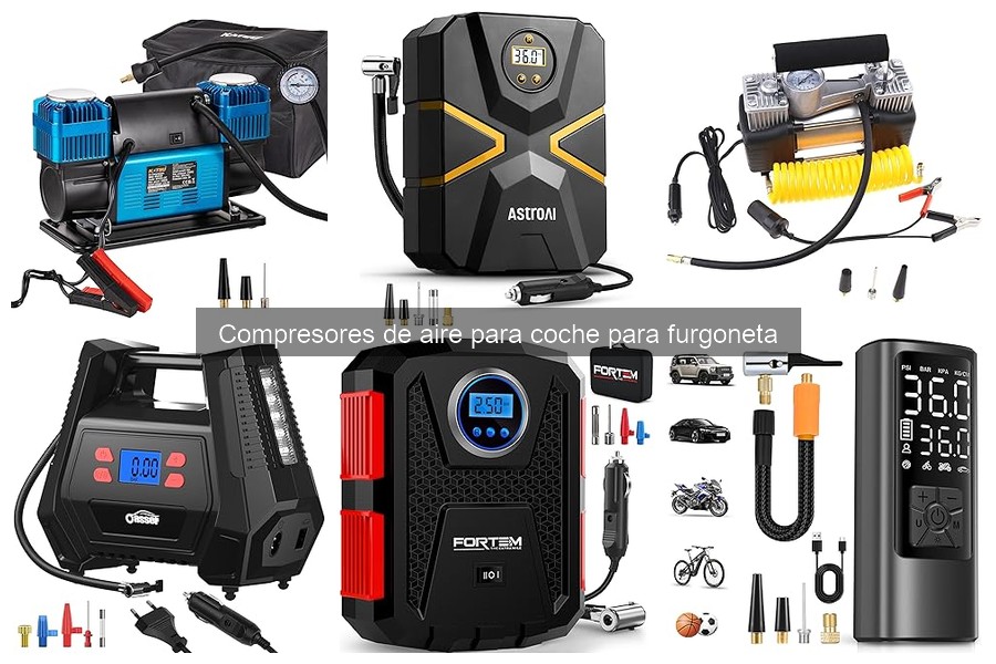 Errores comunes al usar compresores de aire en furgonetas