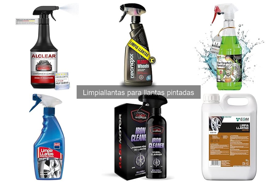 Errores comunes al usar limpiallantas para llantas pintadas