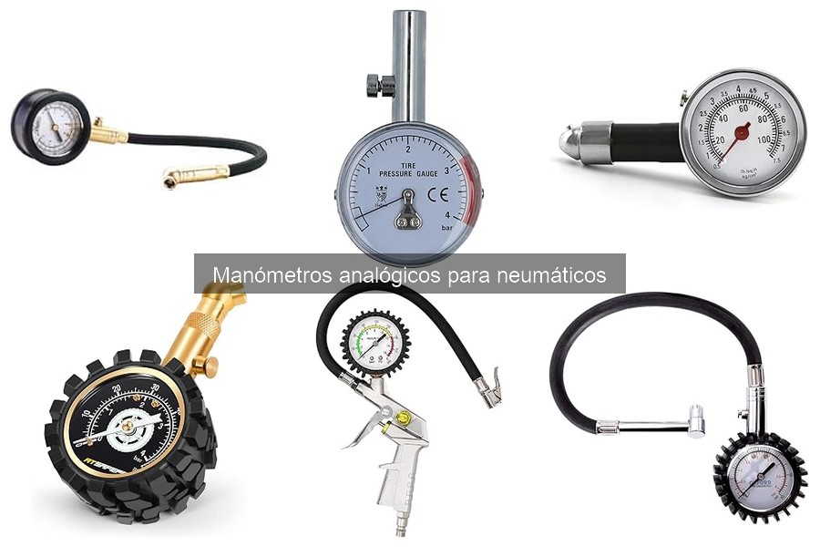 Errores comunes al usar manómetros analógicos para neumáticos