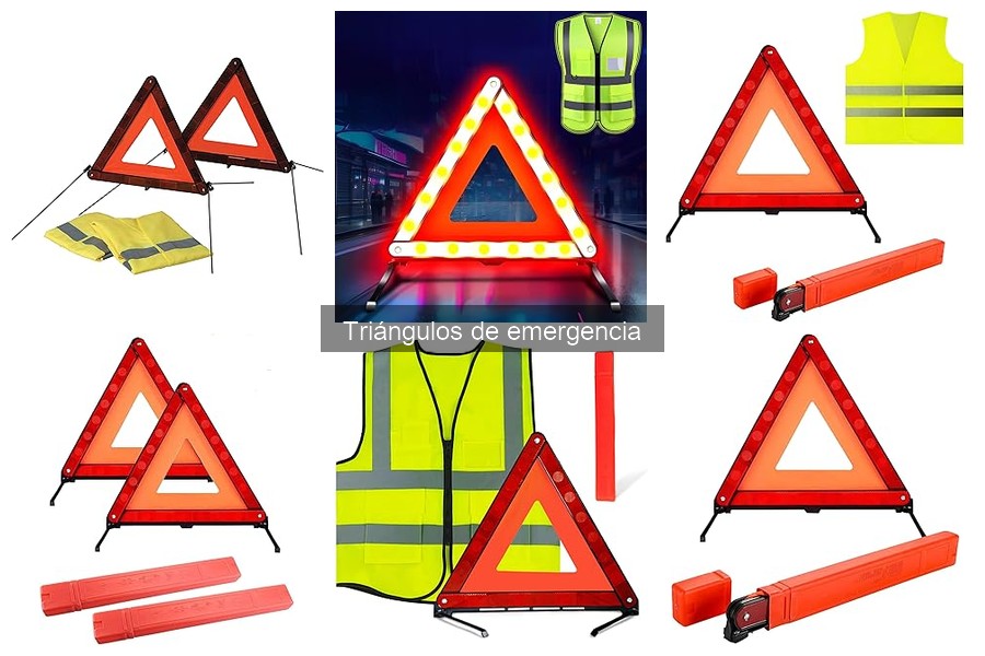 Errores comunes al usar triángulos de emergencia en carretera