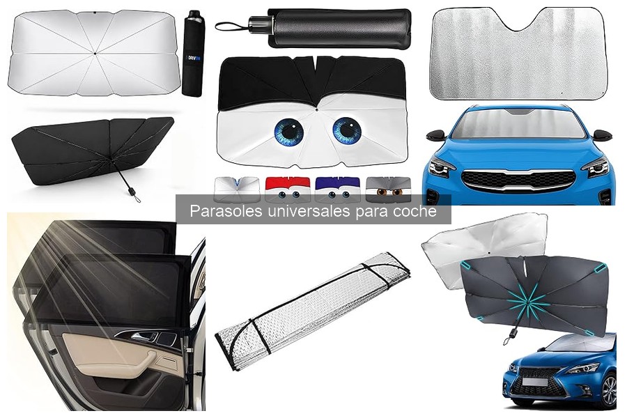 Especificaciones Técnicas de Parasoles Universales para Coche
