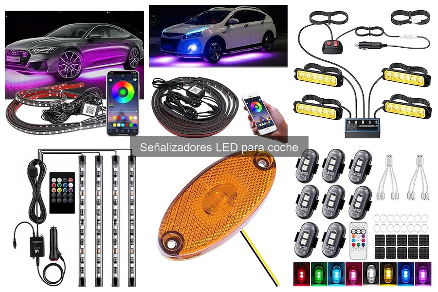 Guía de compra de señalizadores LED para coche efectivos